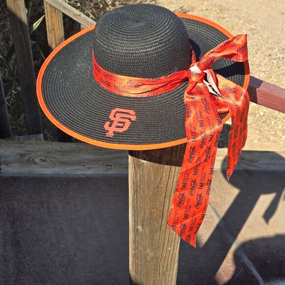 Coca Cola Kentucky Derby Hat Wide Brim Hat with coca cola logo - Picture 5 of 11